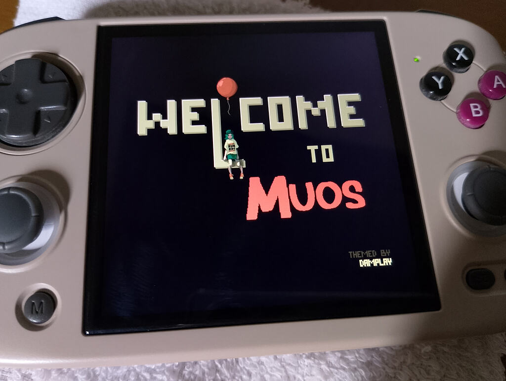 Love this boot screen - Customisation - MustardOS Community Forum