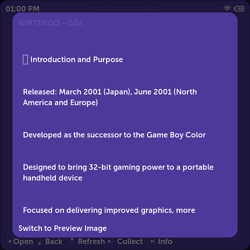 NINTENDO GBA - FACTS