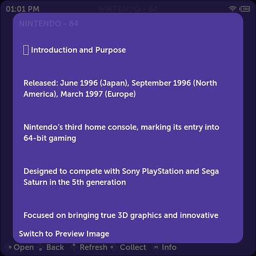 NINTENDO 64 - FACTS