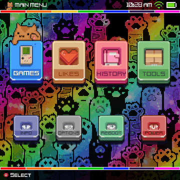 CatOS ROYGBIV GIF