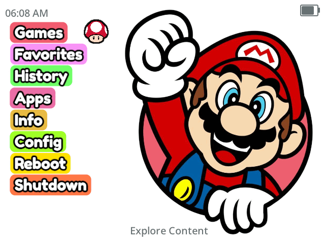 mario white concept